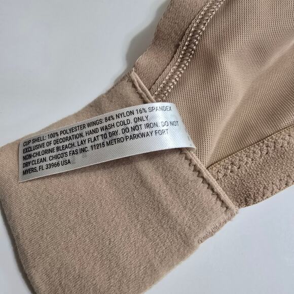 Soma Sensuous Sides 3 Inch Minimizer Bra Nude NWOT Size 44DD 44E - Picture 5 of 8